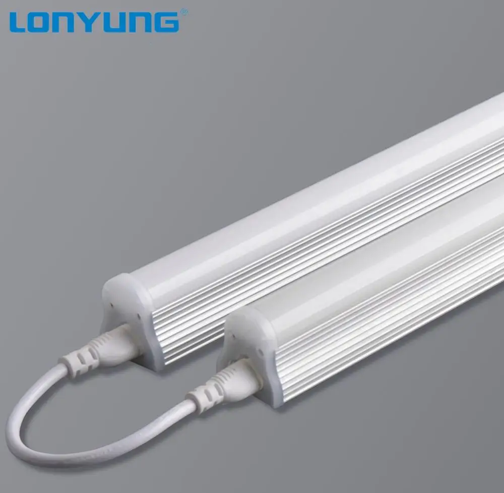 DLC 4ft 8ft 4 feet 8 feet linkable integrated led linear strip lamp lighting fixture t8 led tube light