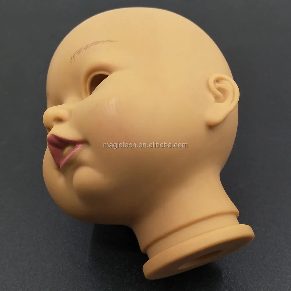 plastic doll head