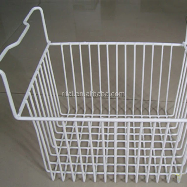Pe Coated Refrigerator Basket For Ice Cream Freezer Buy Refrigerator
