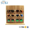 Wooden Eyewear sunglasses stand eyeglasses display Sunglasses Showing exhibit rack