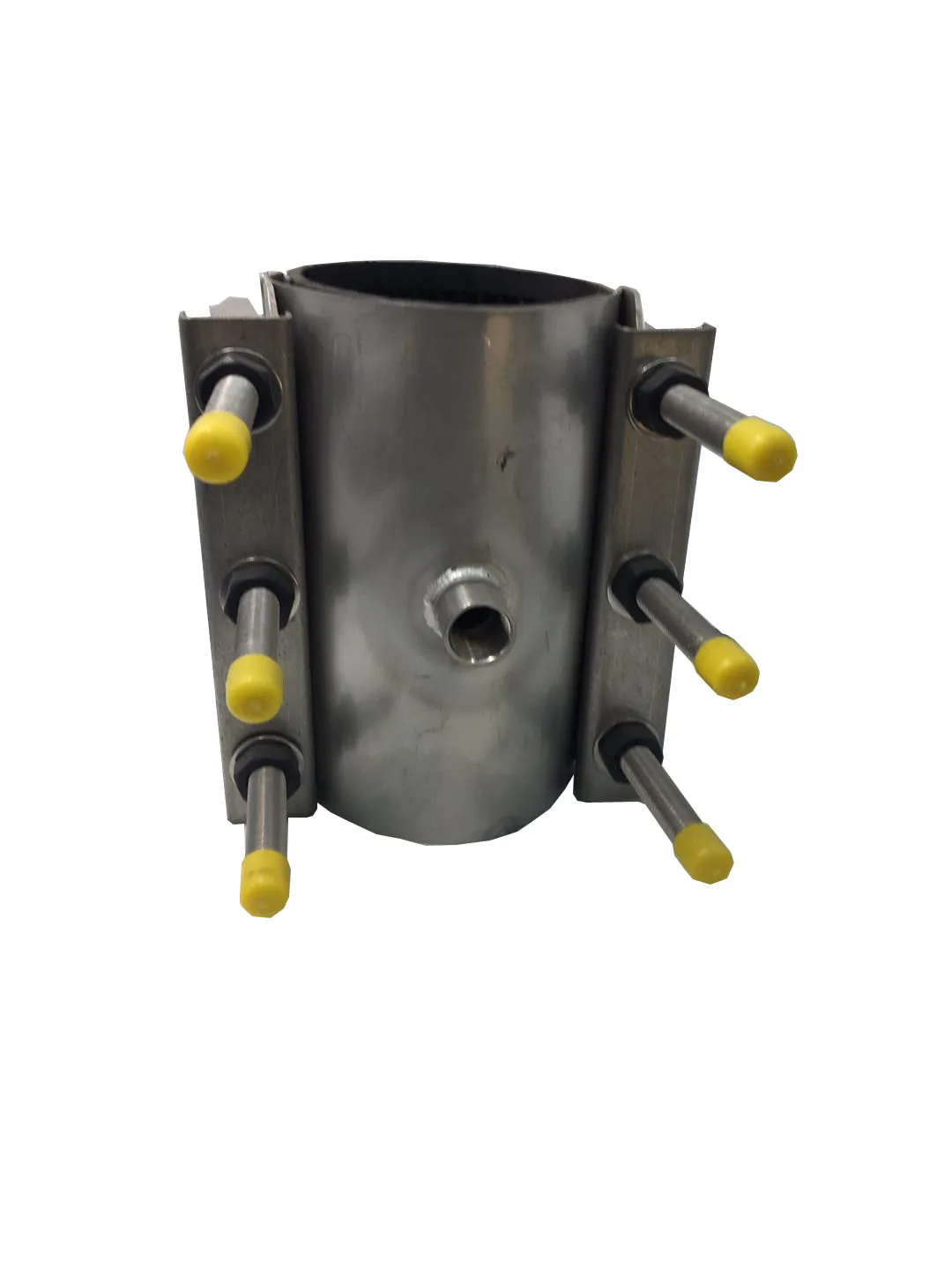 管接头上的管道夹钳不锈钢夹钳