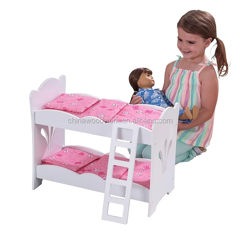 wooden babydoll bed