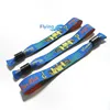 *New Arrival* Custom Woven Bracelet Wristbands with Round Slide Lock