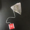 Empty nylon tea bags pyramid and flat shape Nylon Mesh Tea Bags