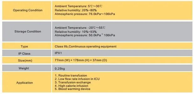 The cheapest infusion fluid warmer blood infusion warmer H-299