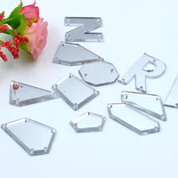 

Sew on mirror flatback acrylic beads in all kinds of shapes and colours wholesale