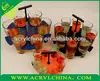 Customized Imported Acrylic Bottle Specific Trays or Plexiglass service tray Wholesale 2013