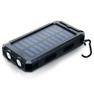 Three Anti Glare Lamp Mobile Solar Power Bank