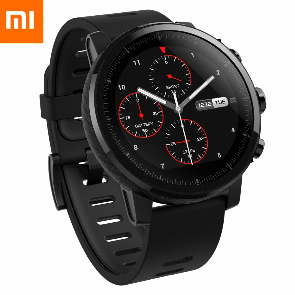 

Original Xiaomi /AMAZFIT Stratos Smart Watch for Man with Bluetooth GPS Multi-sport 512MB/4GB 5ATM Waterproof