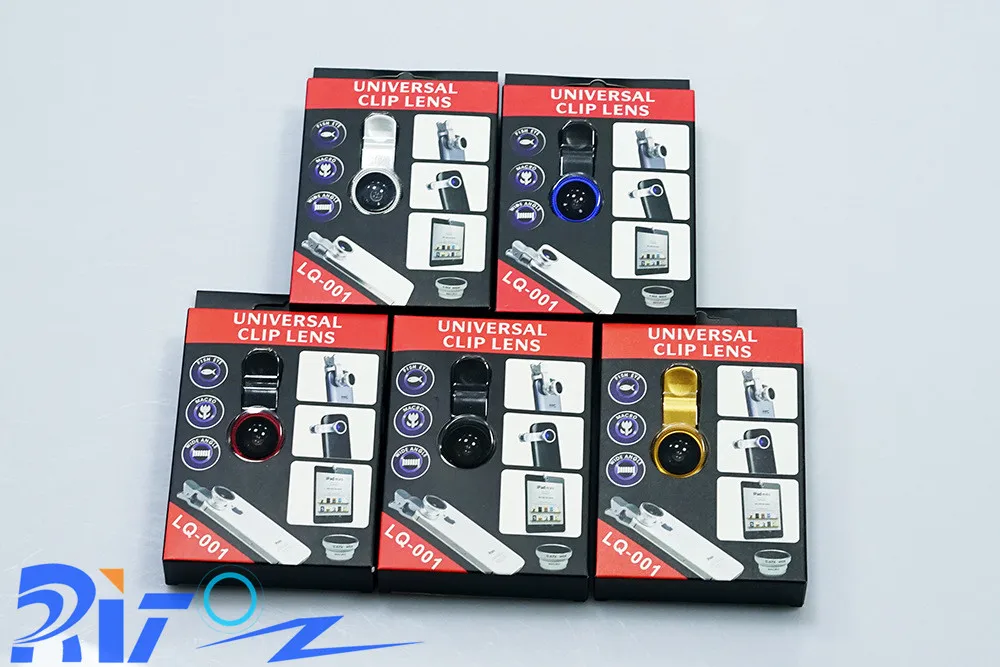 2016 Cheap And Good High quality Universal 3 in 1 Clip-on Fish Eye Macro Wide Angle Mobile Phone Lens
