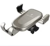 Universal Automatic Gravity car phone mount wireless charger mobile phone stand holder for iphone 7 8 plus Xs max