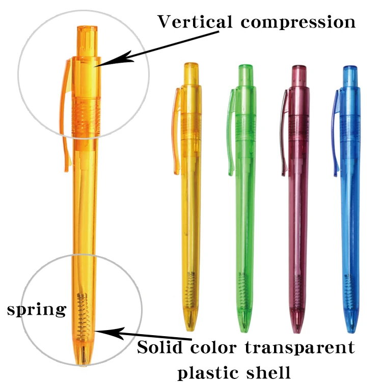 Promotional plastic ballpoint pen custom advertising promotional gifts ballpoint pen with logo