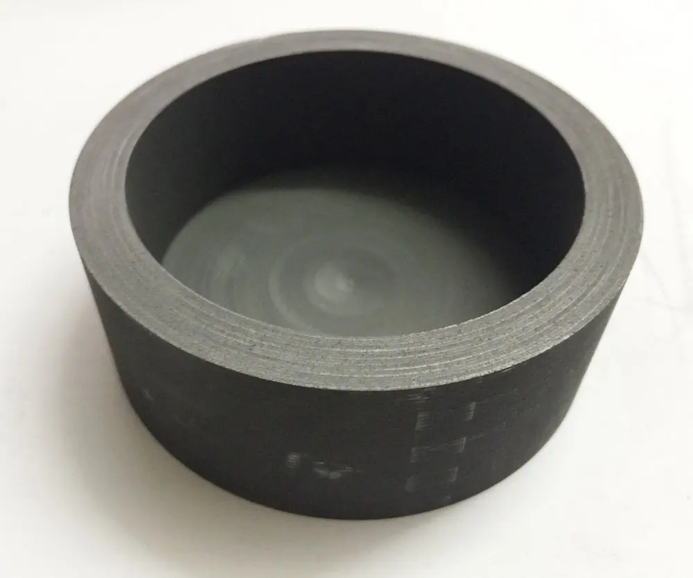 OTOOLWORLD 99.9% Purity Graphite Evaporating Dish Graphite Evaporation Crucible Cup Graphite Distillation Bowl (80MMx30MM)