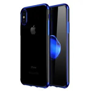Luxury Electroplating Soft TPU Case iPhone X XR MAX