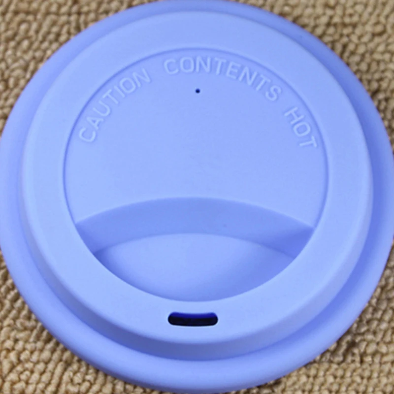 

OEM Microwave And Dishwashers Safe Silicone Lid for 9cm Mug Or Cup, Black;white;red;blue;green and other colors