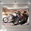 Hot sale drop ship 3*5ft Easy Rider Poster Flag Banner Movie Cartoon Hanging flag ,4 Grommets in Corners ,custom flag