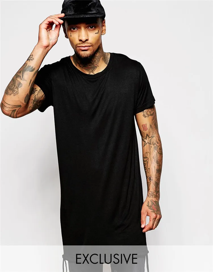 Mens Black Blank T Shirt Wholesale Long T Shirt Blank Buy Blank T