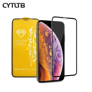 New Product 6D 9H High Flexibility Tempered Glass Screen Protector For Iphone XS Max Xs Xr X