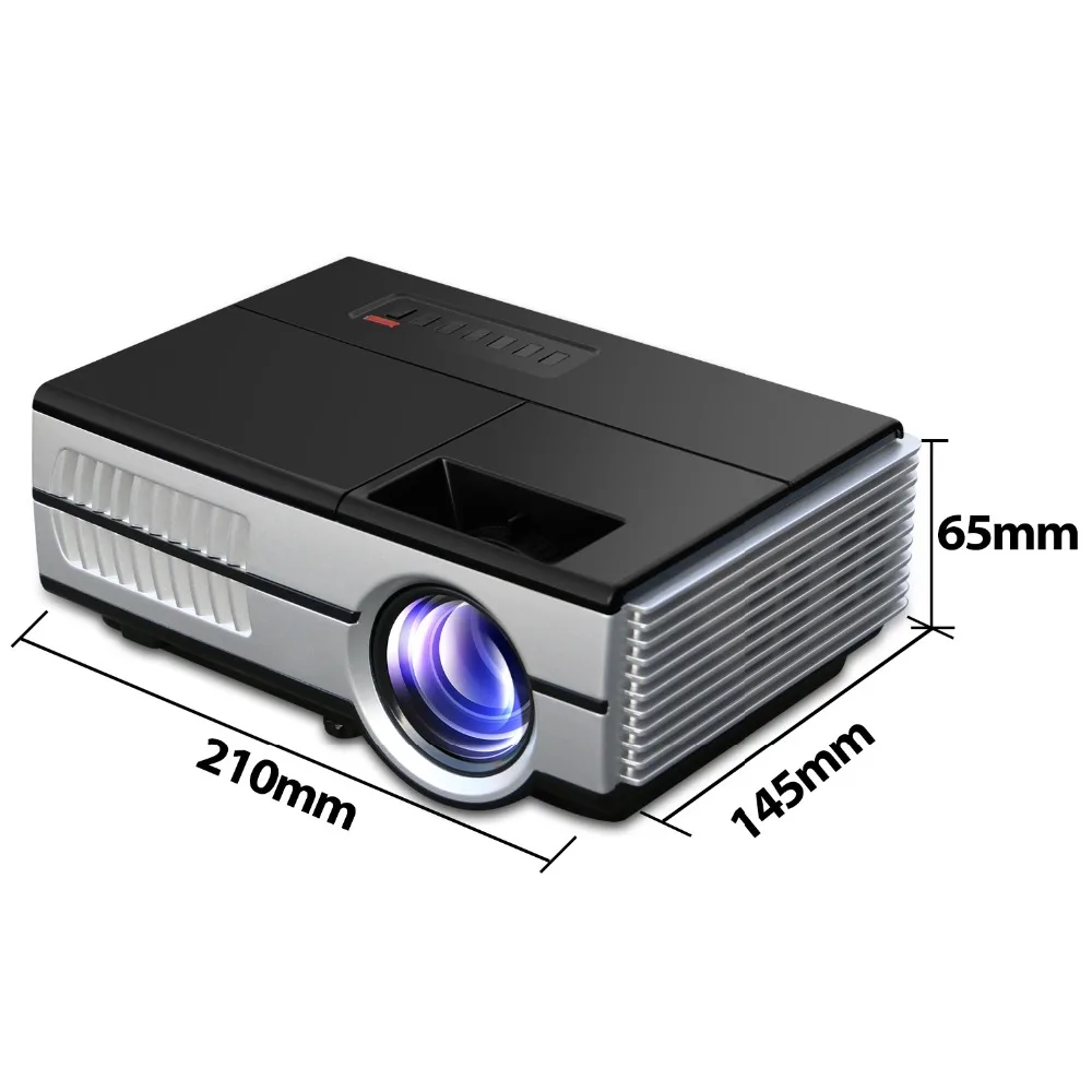 

2018 latest Android wifi portable video mini led cinema projector with USB HDMI