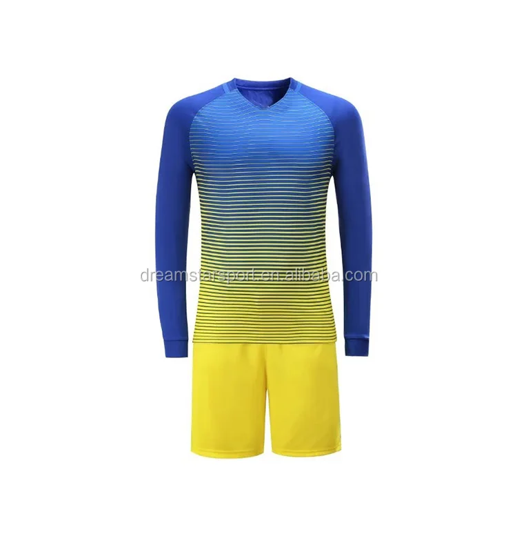 

2019 Newest Long Sleeve Custom Soccer Jersey For Kids