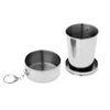 700 sets stainless steel foldable cup and coffee grinder