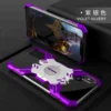 Metal Bumper Aviation Aluminum Case Cool Screwless Design for iPhone XL/9/8/ 7/8 plus/6/6s