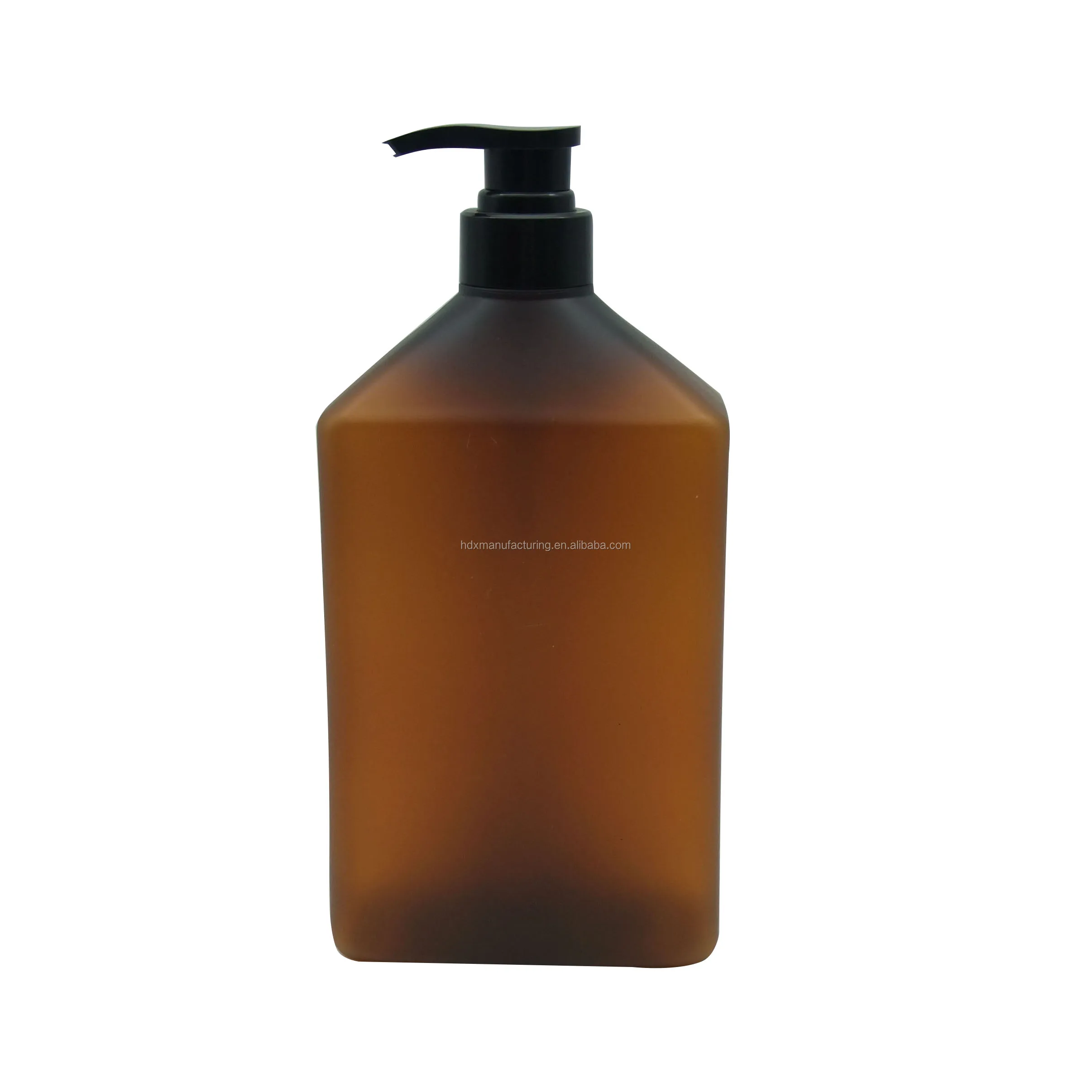 所有行业  包装印刷  瓶子 洗发水黑色塑料瓶方形塑料洗发水瓶洗发