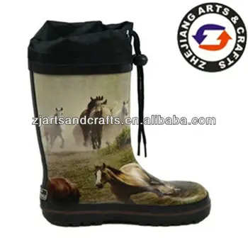 coach rubber rain boots