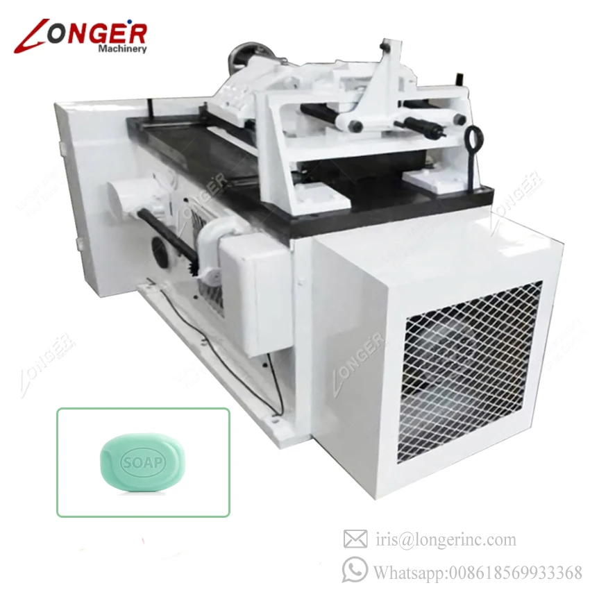 Small Scale Automatic Laundry Soap Stamper Making Moulding Press