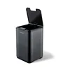 NINESTARS bathroom automatic smart plastic waste bin 10L small sensor bin