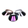 New 2020 Trend UV Protect Custom Plastic Outdoor Sun Visor Hat Custom Logo PVC Transparent Visor Cap For Women