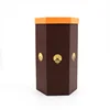 Factory custom luxury hexagon packaging cardboard paper box with several storage spaces for biscuit/mooncake/other products