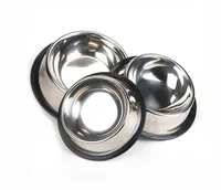 

Pet stainless steel dog bowl Cat food bowl