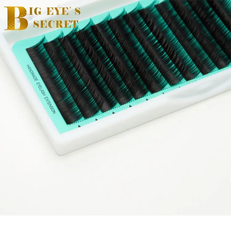 

custom package human hair eyelash extension, Natural black