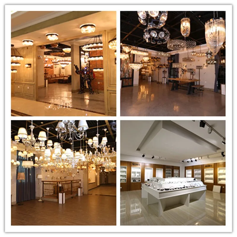 Modern round amber square crystal beads ceiling lamp for Living Room/Bedroom