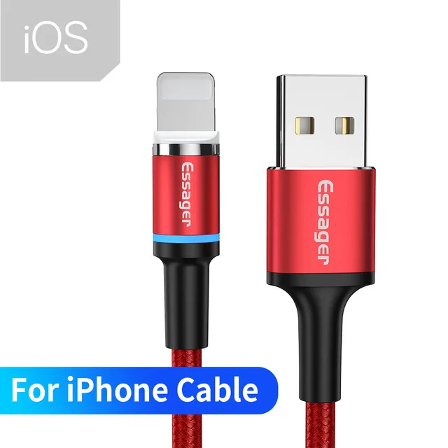 

High quality Colorful Charging Data Cable Charger Magnetic USB Cable For iphone