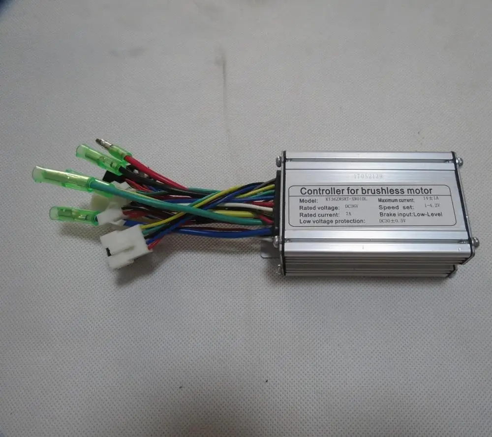 

High performance brushless electric bike motor 48V 500W controller