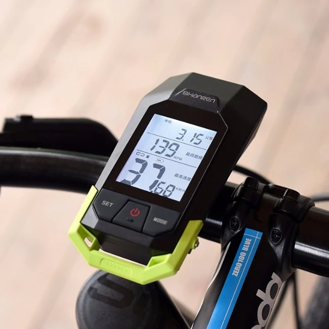 

Unique outdoor speedometer for cycling, bicycle computer with heart rate display bluetooth
