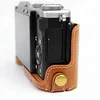 PU Leather Camera Base Case Half Body Set Cover Camera Bag Bottom Case for Fujifilm FUJI X70
