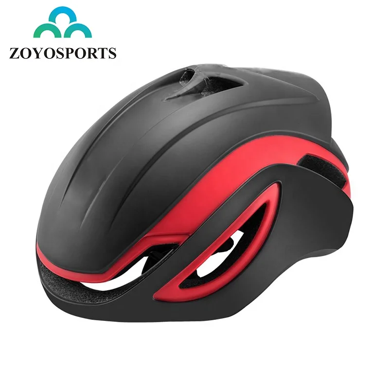 

ZOYOSPORT Road Bike Bicycle Cycling Safety Helmet EPS+PC Material Ultralight Breathable Cycling Helmet, Black white,black red