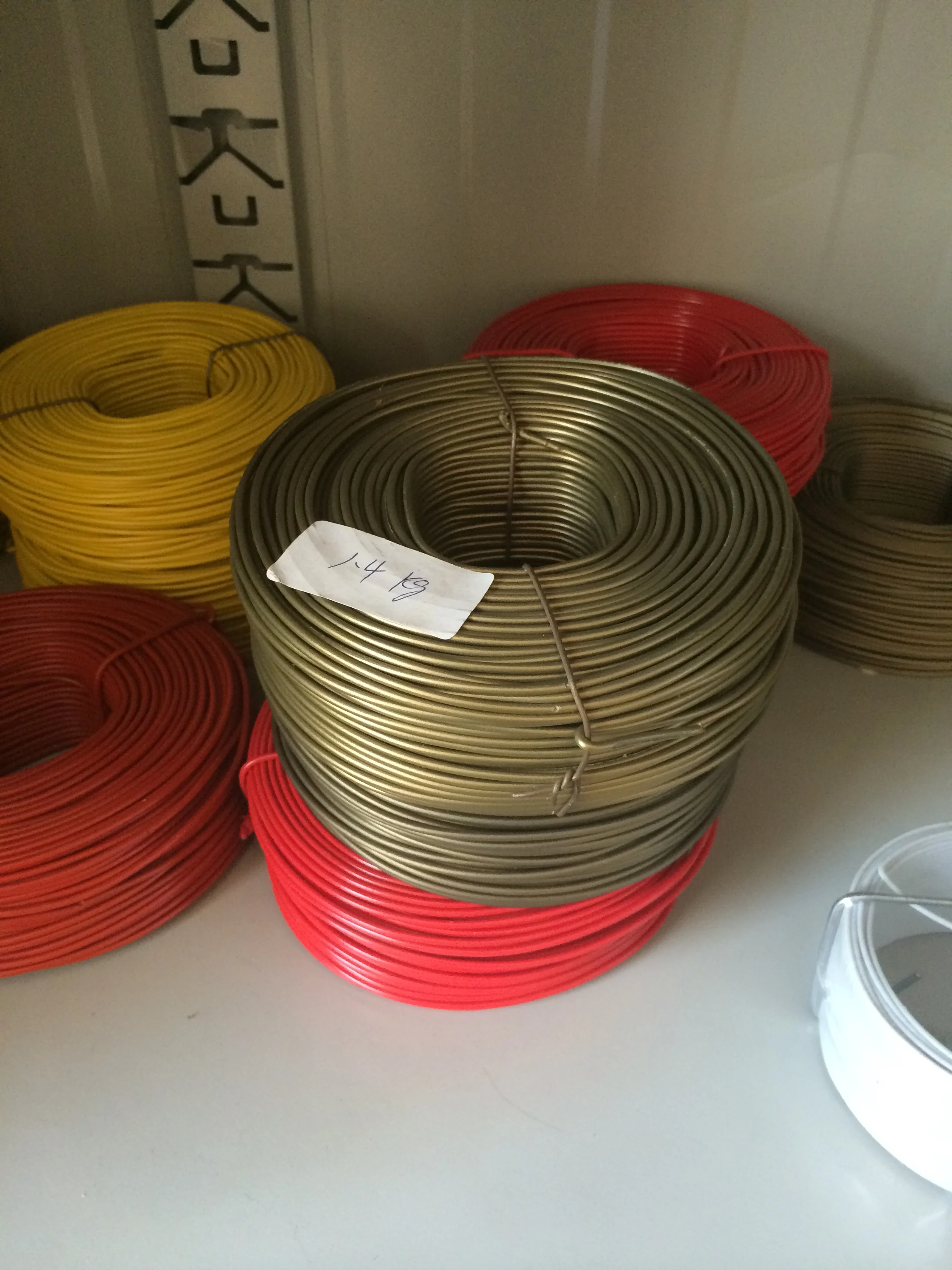 Fusion Bonded Pvc Coated Tie Wire Buy Power Coated Tie Wire,Pvc