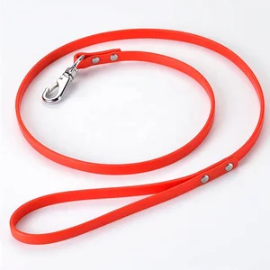 Image of Flex Poly Coated Nylon Strap Poly Dog Collar Poly Dog Leash