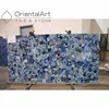 Blue agate semiprecious stone countertop blue agate rings blue agate light box