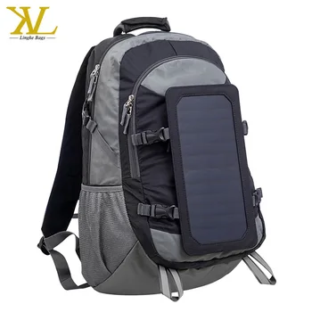 backpack with battery charger