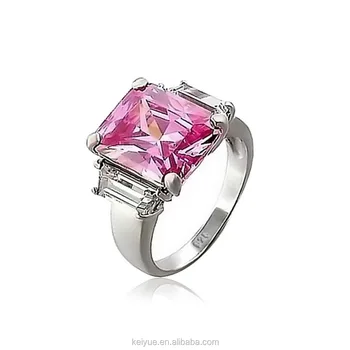 ring square stone