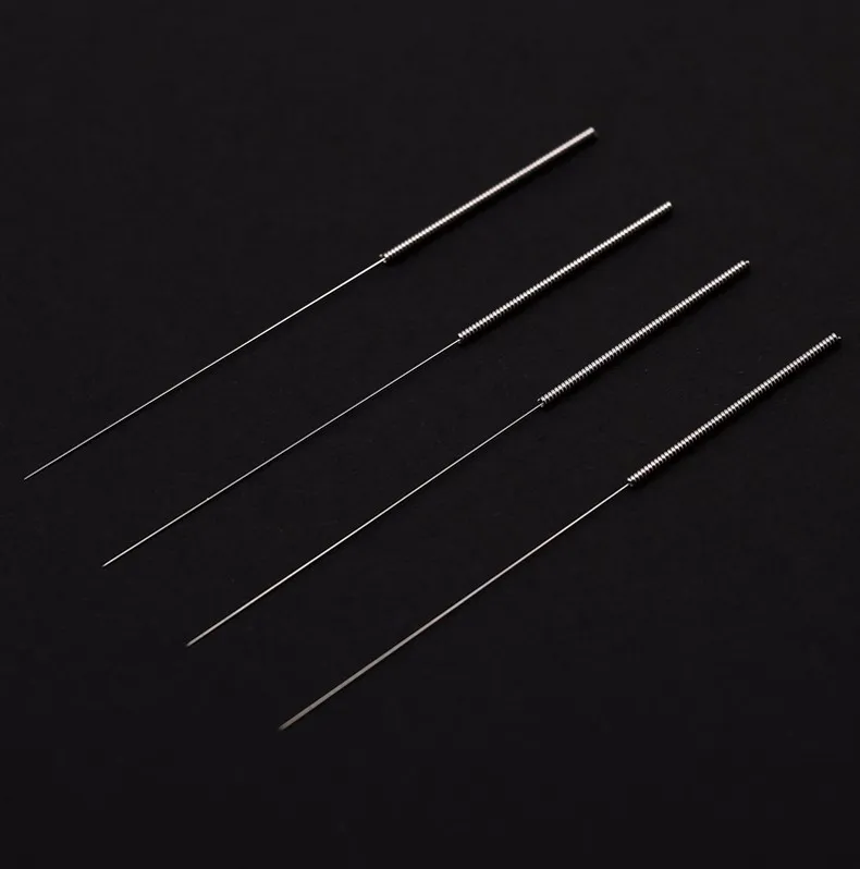 Shunhe Brand Spring Handle Acupuncture Needle With Aluminium Foil Buy