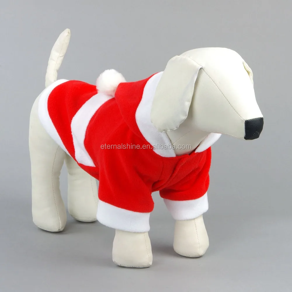 

red hotsales pet application clothes merry christmas winter clothes pet dog clothes