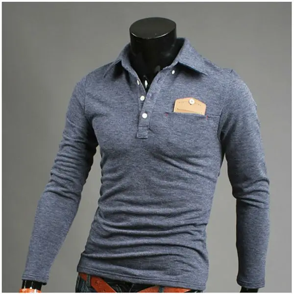 cheap long sleeve polo