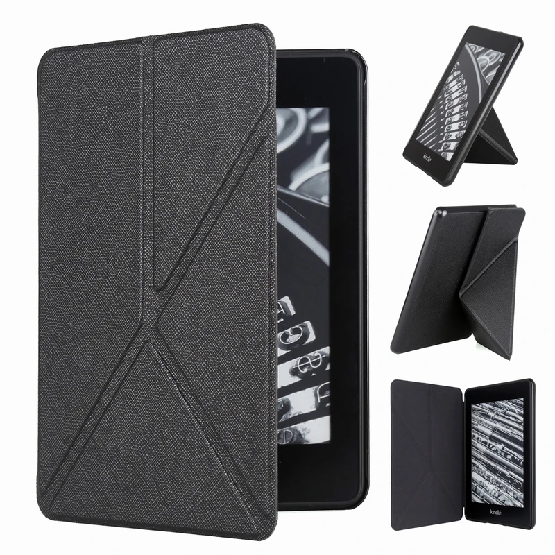 For Amazon Kindle case, for Kindle Paperwhite case 2018,for new Amazon kindle paperwhite 4 E-reader origami stand cover