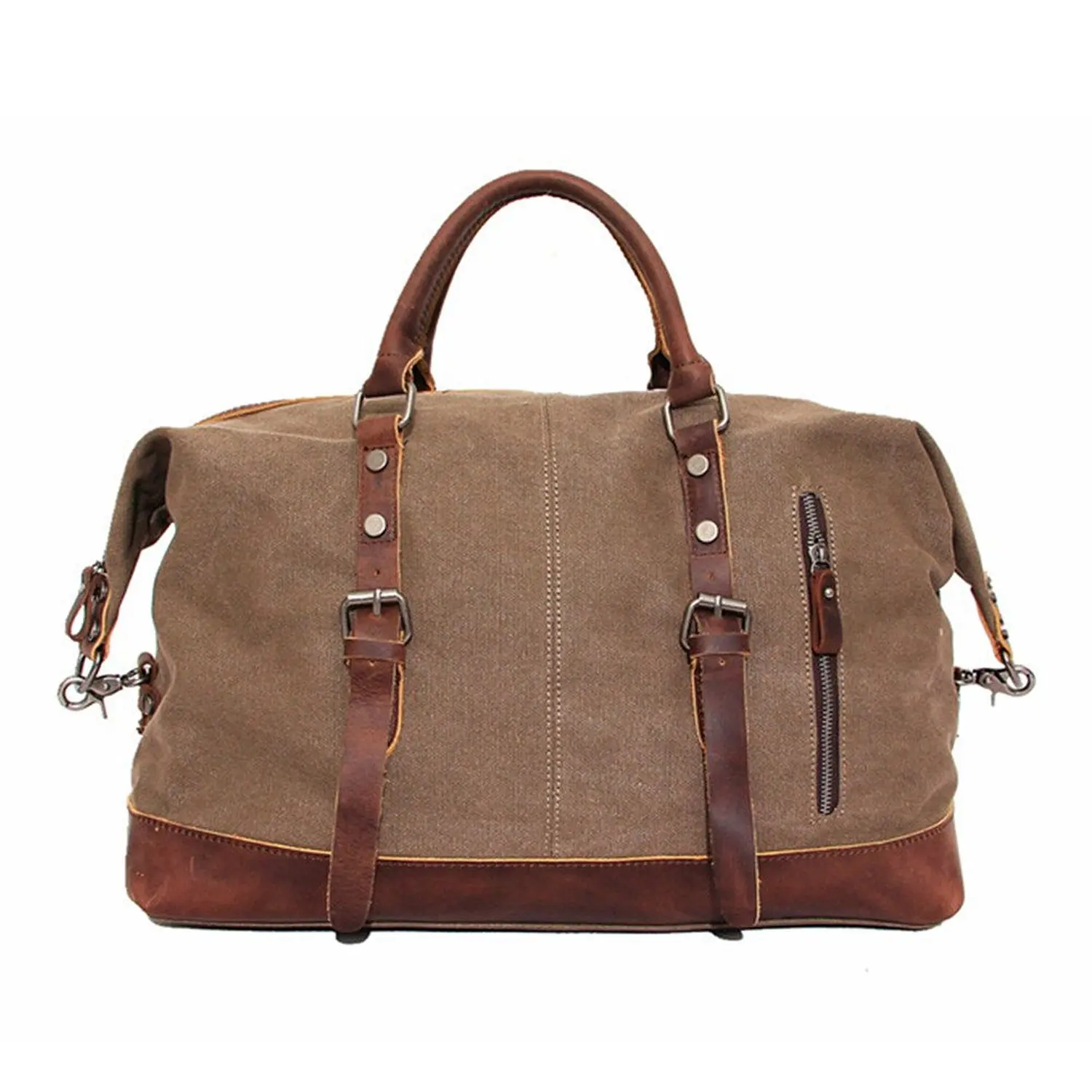 toupons canvas travel tote